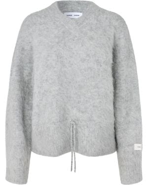 Samsøe & Samsøe Maglia Salo Melange - Gray