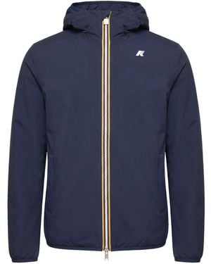 K-Way Giubbino Jack St Warm Double Army - Blu