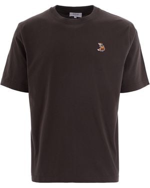 Maison Kitsuné T-Shirts - Black