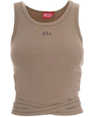 DIESEL Top Anky Tail S1 - Brown