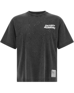Satisfy T-Shirt Mothtech Aged Wa - Black