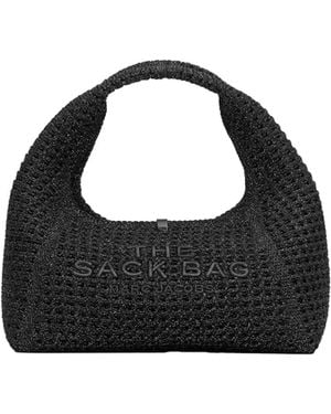 Marc Jacobs Borsa Crochet Sack Onyx - Nero