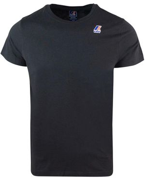 K-Way T-Shirt Le Vrai Edouard Pure - Black