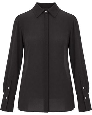 Liu Jo Camicia Crêpe De Chine New Moka - Black