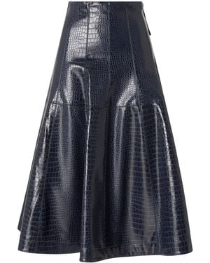 Pinko Gonna Antinori Midi Blu - Blue