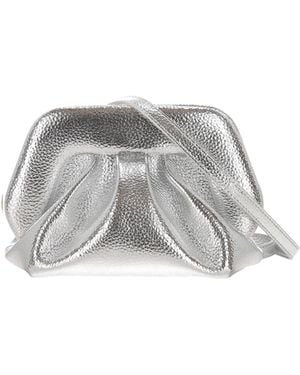 THEMOIRÈ Borsa Bios Small Bottolato Laminato - Metallic