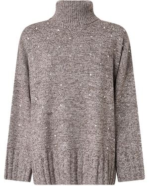 Pinko Maglione Dresda Mulinè Grigio - Grey