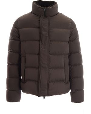 Herno Bomber Trapuntato Tortora Scuro - Marrone