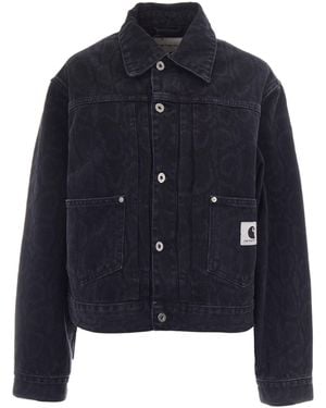 Carhartt Giubbino Belmar W' Snake Camo - Blue