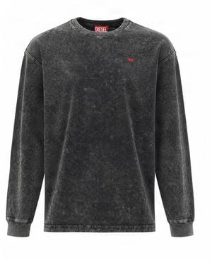 DIESEL Logo T-Shirt - Grey