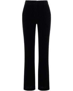 Patrizia Pepe Pantaline Velluto Stretch Nero - Black