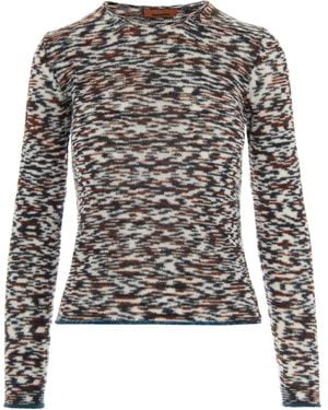 Missoni Slub Pattern Sweater - Black