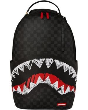 Sprayground Zaino Scribble Shark - Black