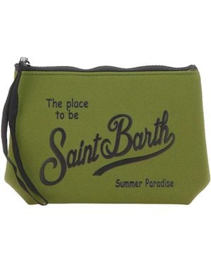 MC2 Saint Barth Pochette Aline Verde Army - Green