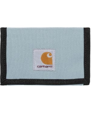 Carhartt Portafoglio Alec Celeste - Blu