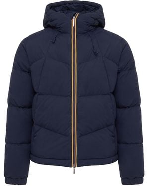 K-Way Piumino Quill Fancy Nylon Depth - Blue