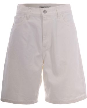 Carhartt Bermuda Brandon W' Bianco - Grey