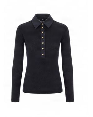 Elisabetta Franchi Polo - Blue