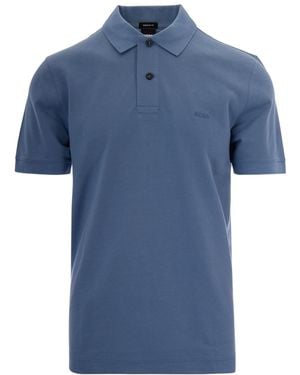 BOSS Polo Pallas Piquet Light Pastel - Blue