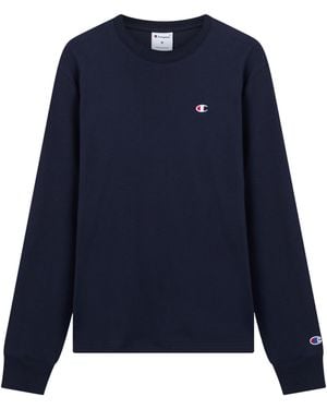 Champion T-Shirt Manica Lunga Nny - Blue