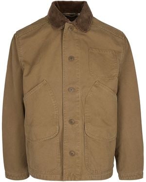 Filson Giubbino Canvas Outfitter Kangaroo - Brown