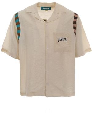 Barrow Camicia Bowling Crema - White