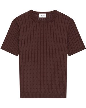 Alpha Studio Girocollo Fantasy Cotton Cioccolato - Brown