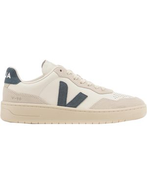 Veja Sneakers V-90 O.T. Extra California - Bianco