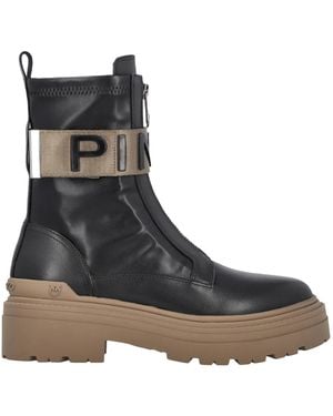 Pinko Stivaletto Mia Lettering - Brown