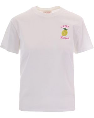 MC2 Saint Barth T-Shirt Emilie - White