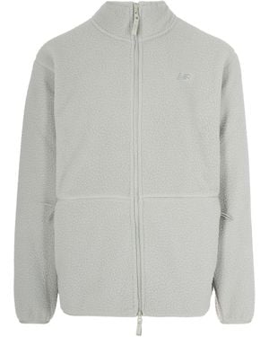 New Balance Giubbino High Pile Verde - Grey