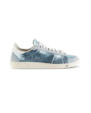 Patrizia Pepe Skin '93 Shiny Sky Trainers - Blue