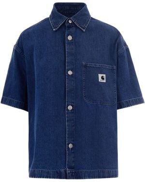 Carhartt Denim Shirt Lovilia - Blue