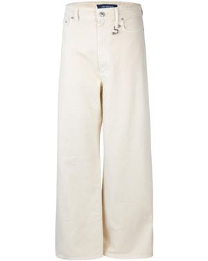 Sportmax Ivory Siamese Pants - White