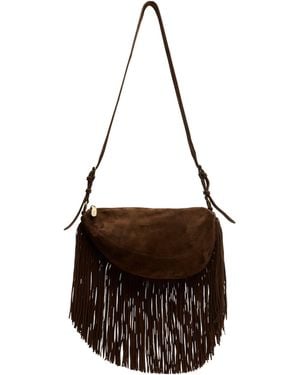 Ash Borsa Astrid Fringes Cachemere Chestnut - Brown