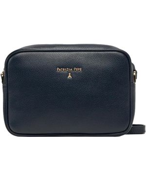 Patrizia Pepe Borsa A Tracolla Camera Blu