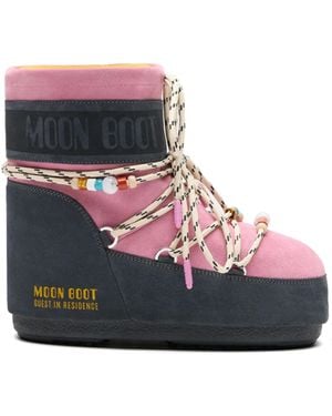 Moon Boot Stivali Da Neve Icon Rose - Blue