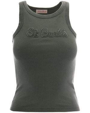 MC2 Saint Barth Top Ada Patch Militare - Green