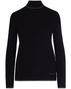Liu Jo Dolcevita Con Dettagli - Nero