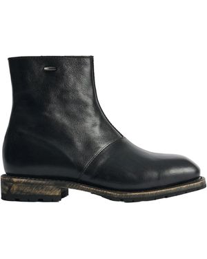 Our Legacy Engine Full-Grain Italian Leather Ankle Boots - Black