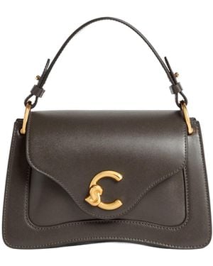 Coccinelle Borsa C-Me Small Fango - White
