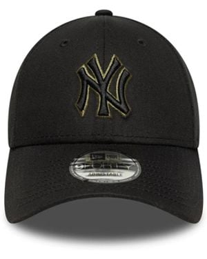 KTZ Cappellino 9Forty New York Yankees Mlb Team Outline Nero