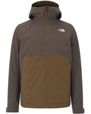 The North Face Colour Block Hood Jacket - Brown