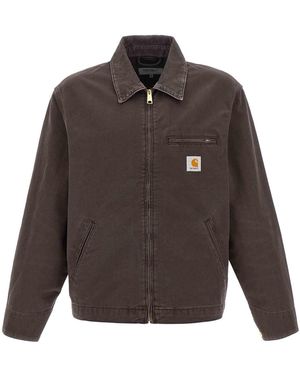 Carhartt Giubbino Detroit Shale Shale - Brown