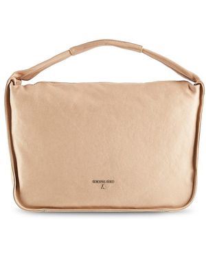 Patrizia Pepe Borsa A Spalla Warm Skin - Natural
