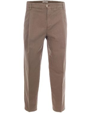 BRIGLIA Pantalone Manhattan Biscotto - Grey