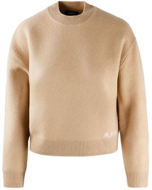 A.P.C. Maglione Esther Cammello - Natural