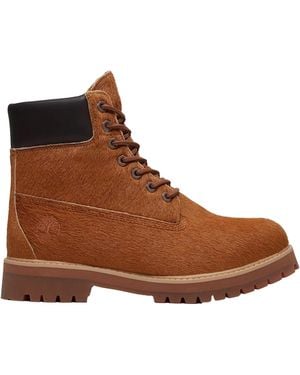 Timberland Stivaletto Heritage 6 Inch Hair On - Brown