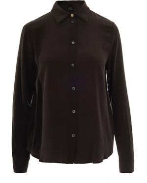 Pinko Camicia Crackers Marrone - Nero