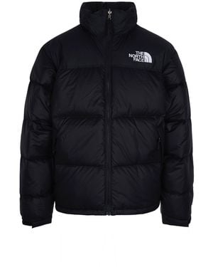 The North Face Oversized Puffer Jacket With Integrated Hood - Blue